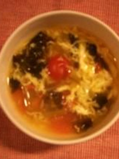 トマトと青菜のあったかスープ-レシピのメイン写真