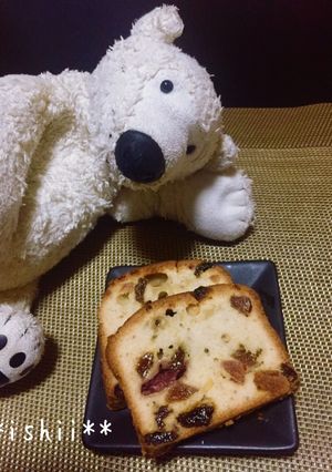 パウンドケーキ *フルーツミックス*-レシピのメイン写真