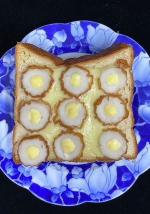 良質なタンパク質ゲット　朝トースト-レシピのメイン写真