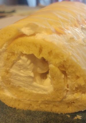 HMで作る簡単ロールケーキ-レシピのメイン写真