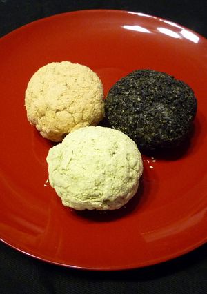 【簡単・ご飯で作る和菓子】一口おはぎ-レシピのメイン写真