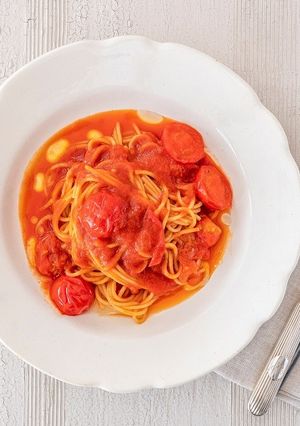 トマトソースのパスタ-レシピのメイン写真