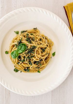 バジルのパスタ-レシピのメイン写真