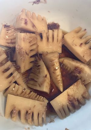 レンジで簡単たけのこ水煮の土佐煮-レシピのメイン写真