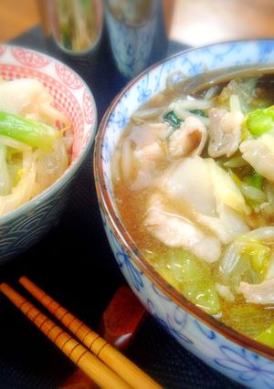 ＊もやしとレタスと豚肉の中華あんかけ＊-レシピのメイン写真