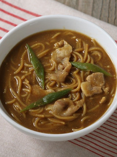 電子レンジでカレーそば-レシピのメイン写真