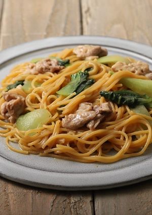電子レンジでオイスターソース焼きそば-レシピのメイン写真