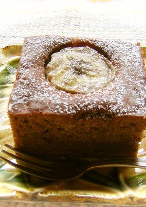 HMで簡単チョコバナナケーキ-レシピのメイン写真