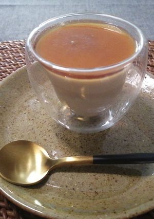 冷凍生クリームで時短ほうじ茶パンナコッタ-レシピのメイン写真