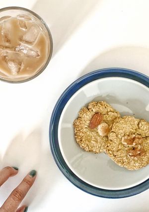 Gheeバターのオートミールクッキー-レシピのメイン写真