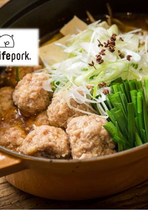 簡単美味しい!豚団子の中華風ピリ辛鍋-レシピのメイン写真