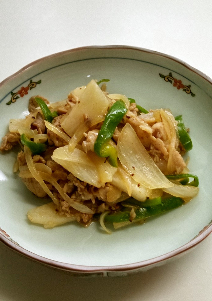 豚肉と長いもの炒め物-レシピのメイン写真