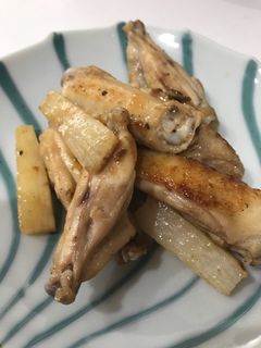 手羽中と山芋の甘辛炒め-レシピのメイン写真