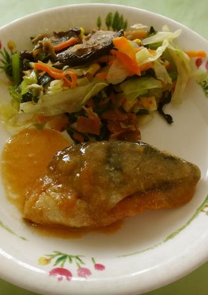 【学校給食】干し野菜の炒め物-レシピのメイン写真