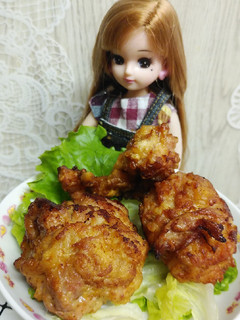 リカちゃん♡豚味噌唐揚げ(´(oo)`)-レシピのメイン写真