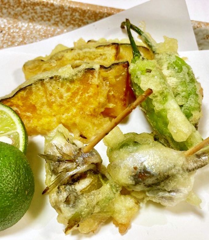 夏に美味☆青しそと生姜の魚あっさり天ぷら-レシピのメイン写真
