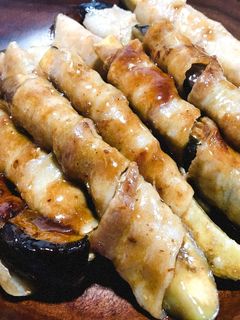 なすの豚バラ巻き-レシピのメイン写真