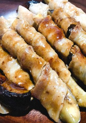 なすの豚バラ巻き-レシピのメイン写真
