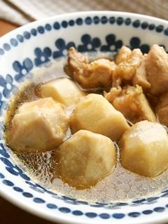里芋ともも肉の煮物♪煮るのは10分!-レシピのメイン写真