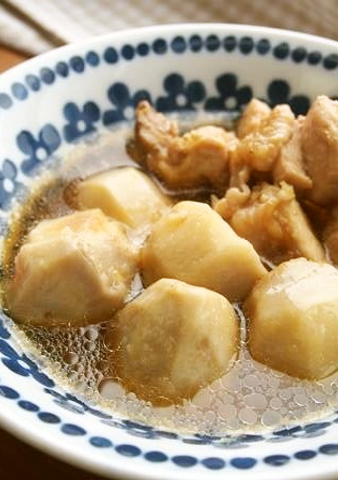 里芋ともも肉の煮物♪煮るのは10分！-レシピのメイン写真