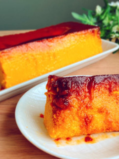 ミキサーで簡単!濃厚かぼちゃプリン-レシピのメイン写真