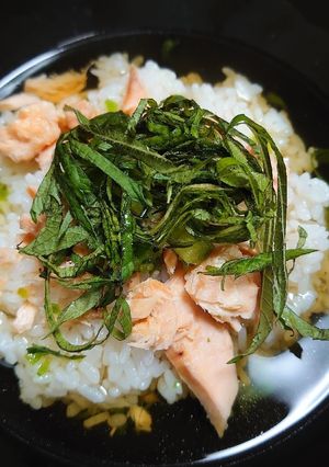 鮭茶漬け-レシピのメイン写真