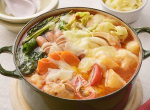とろ～りチーズの北海道♪トマト鍋-レシピのメイン写真