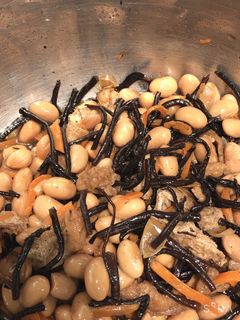ひじきと水煮豆の煮物-レシピのメイン写真