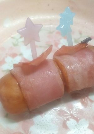 お弁当に！ウインナーのベーコン巻き②-レシピのメイン写真