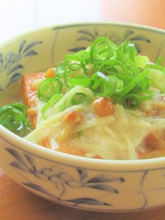 厚揚げのきのこおろしあんかけ-レシピのメイン写真