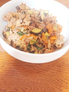 大雑把な照り焼き風炒め-レシピのメイン写真