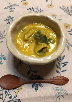 ほっこりあまーい超簡単かぼちゃポタージュ-レシピのメイン写真