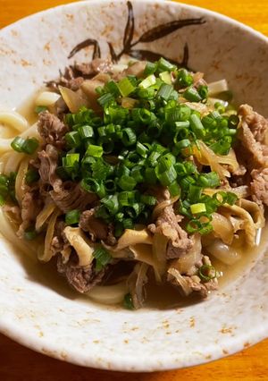 冷凍うどんで♥うまうま肉うどん-レシピのメイン写真