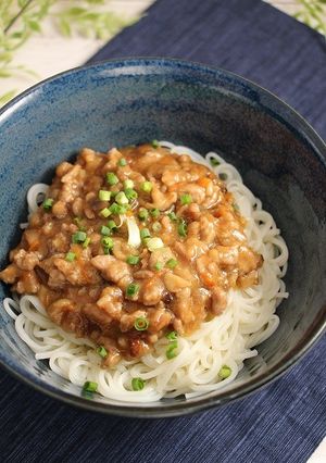 簡単！ジャージャーそうめん☆肉みそ~-レシピのメイン写真