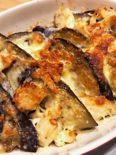 ささみとナスのチーズ焼き-レシピのメイン写真