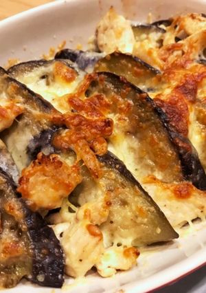 ささみとナスのチーズ焼き-レシピのメイン写真