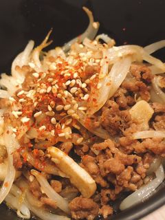 ひき肉ともやしのパンチ炒め-レシピのメイン写真