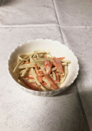 家にある調味料で…割と本格？ごぼうサラダ-レシピのメイン写真