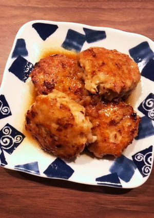 甘〜い鶏つくね-レシピのメイン写真