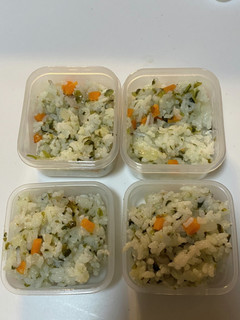 しらすとわかめの炊き込みご飯 離乳食-レシピのメイン写真