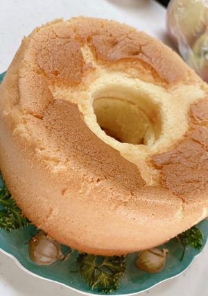 ふんわりシフォンケーキ-レシピのメイン写真