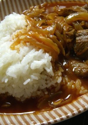 牛スジ肉のデミグラスソース煮-レシピのメイン写真