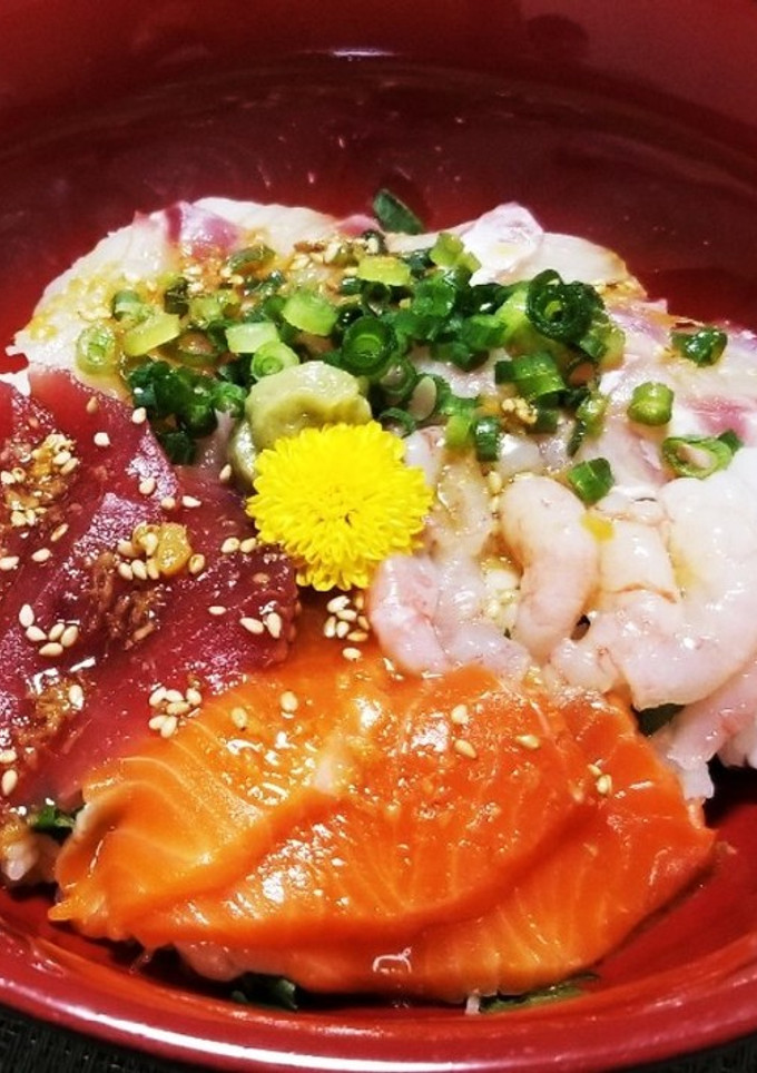 混ぜるだけ☆海鮮丼・漬けのタレ-レシピのメイン写真