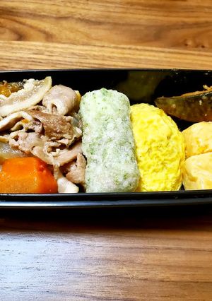 独身おやじのお弁当 その1-レシピのメイン写真