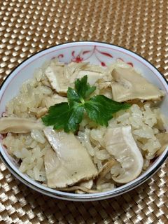 秋の味覚!松茸ご飯-レシピのメイン写真