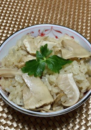 秋の味覚！松茸ご飯-レシピのメイン写真
