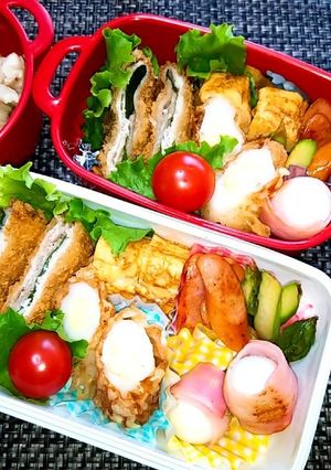 息子と娘のお弁当'20.9.24-レシピのメイン写真