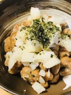 毎日の納豆●塩茹でポテト添え-レシピのメイン写真
