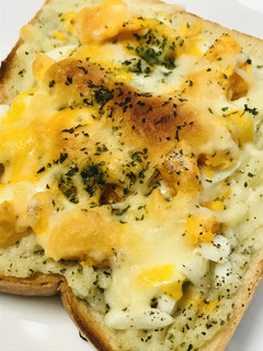 ポテトサラダ&たまごチーズトースト-レシピのメイン写真