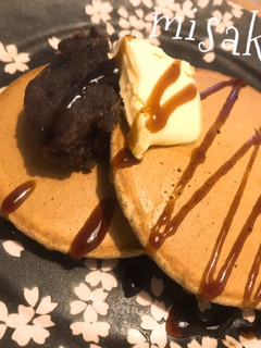 きな粉入り☆和風パンケーキ-レシピのメイン写真